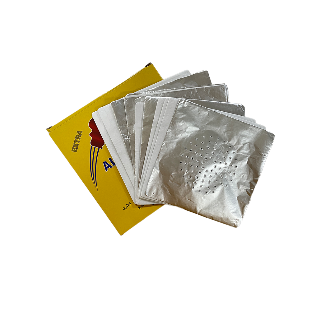 Custom Logo Hookah Foil Heavy Duty Pre Cut Shisha Foils Paper for Smoking Accessories