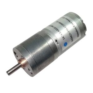 Quality 25x4mm Central Long Shaft Brushed Gear Motor 5000rpm Dustproof wholesale