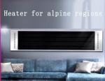 4000W Heating Panel Air Curtain Smart Remote Control Gallery Use Electric
