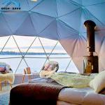 Customized Geodesic Dome Shelter Heat Preservation Festival Cerebration Use
