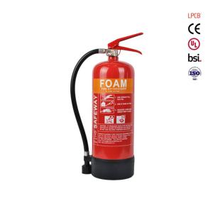 Quality Customized Steel 12 Foam Cartridge Fire Extinguisher 6L Safety Protection wholesale