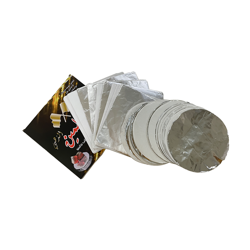 50pcs 20mic 30mic 32mic 40mic 45mic Thickness Soft Temper Aluminum Alloy Hookah Foil