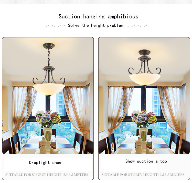 Modern Black Chandelier For Dining Hall Hallway Study Hotel Installed Light(WH-CI-159)