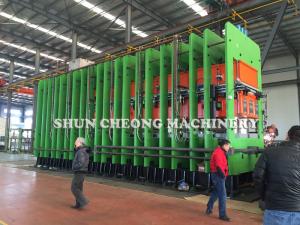 Quality OEM Rubber Strip Production Line Fabric Core Conveyor Belt Vulcanizing Press wholesale