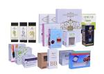 Custom Printed 375gsm Skincare Paper Box Holographic Cosmetic Packaging Paper