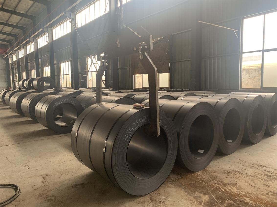 S235jr Hrc hot rolled Carbon Steel Coil Sheet Black Iron Sheet Low Carbon Steel Coil In Strips Processing Service Cutting