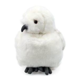 Quality Head Rotatable White Feather Eagle Plush Toy 25cm wholesale