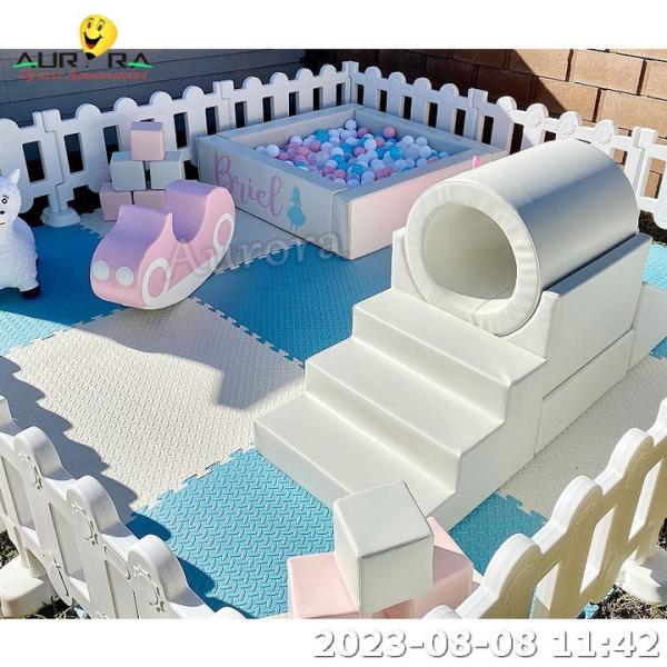 Colorful Design Kids Soft Play Equipment Small Ball Pit Soft Foam Play Ocean Pit