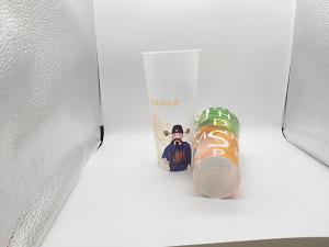 Quality Eco-Friendly Food Grade Plastic Cups Dia 90* Height 177 mm Customized Color wholesale