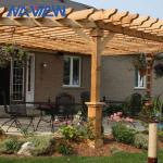 Customized 10x12 Pergola Canopy Garden Winds Pergola Residential Use