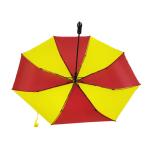 TUV Certified Foldable Polyester 190T Windproof Mens Umbrella