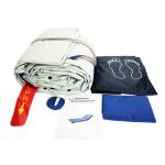 Inflatable Alternating Pressure Air Mattress 8lpm Nylon Anti Decubitus