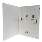 Craft Paper Wedding Singing Greeting Cards Hot Stamping Homemade