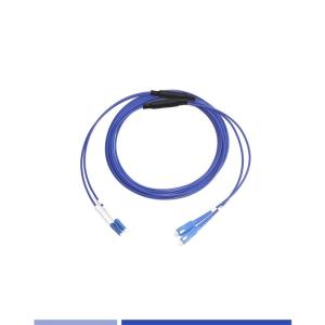 Quality Armored Outdoor Fiber Patch Cord Singlemode Duplex 1m LSZH Jacket Stable Operation wholesale