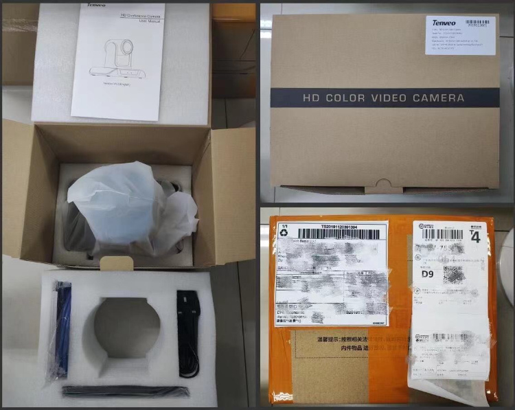 Va3000e 10X Zoom Video Conference Kits HD Video Audio Conferencing System Business Video Conference Camera