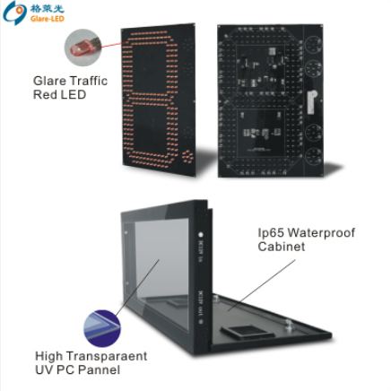 Media Datasheet LED 7 Segment LED Board Gas Light Display for Fuel Station Pylon Sign