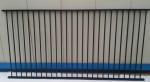 Customized Black Zinc Steel Metal Garrison Fence Panels Maintenance Free