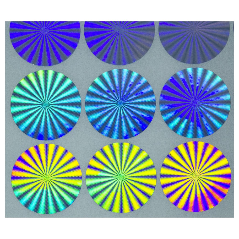 Custom Watermark Hologram Tamper Proof Seal Stickers