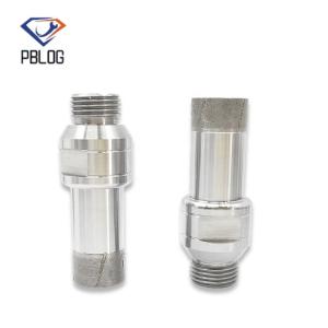 Quality Wholesale Hot Sale Threaded Spiral Glass Diamond Center Hole Opener wholesale
