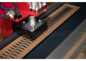 Quality Pneumatic PVC PU Conveyor Belt Punching Machine 1600mm Width wholesale