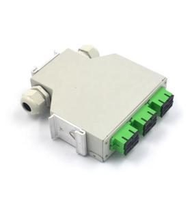 Quality DIN Rail Mounted FTTH Junction Box 12F 24F wholesale