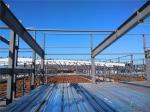 Commercial Steel Frame Storage Shed With Mezzanine