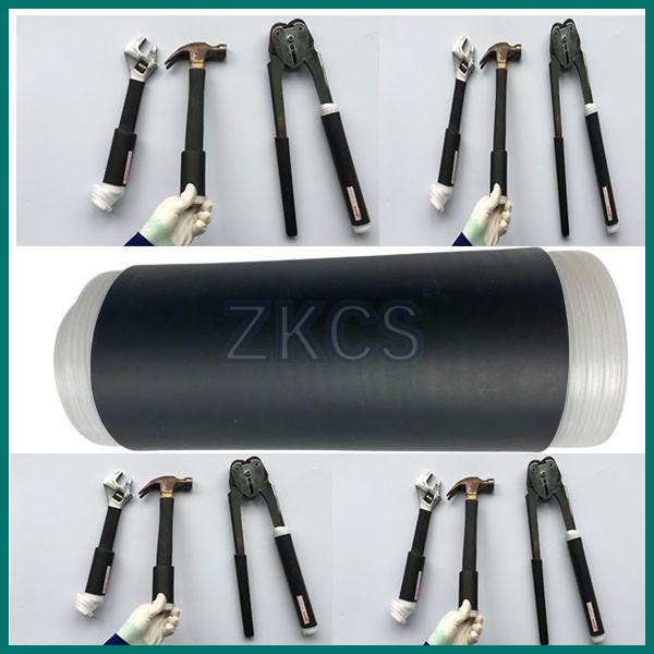 Handle grip tubing cold shrink tube EPDM grip anti-slip tubing for tool