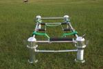 Stainless Steel And Aluminum Coffin Lowering Device Funeral Universal Hardware