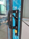 ODM UPVC Double Glazed Bay Window PVC Balcony Doors Hurricane Impact