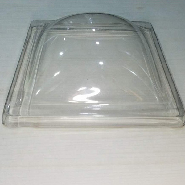 Acrylic Exterior Round Plastic Bubble Skylights , PVC Large Plastic Hemisphere