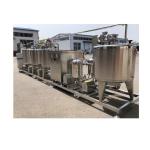 small and large cheese processes vat