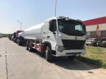 21000 Liters Sinotruk Howo A7 6x4 Fuel Tank Truck Lhd 4 Mm Tank Thickness