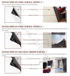 Printable Flexible Magnetic Material Sheet Adhesive Design Good Weather Proof