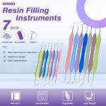 Dental Composite Resin Filling Dental Composite Filling Instruments Set