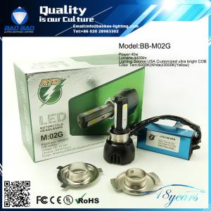 Quality New arrival 4400Lumen M02G motorcycle led headlight wholesale