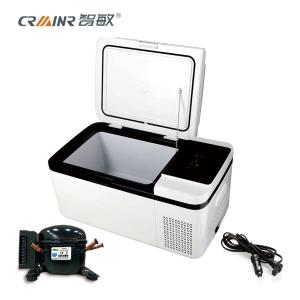 Quality Digital Thermostat Car Mini Cooler Fridge , 12 Volt Refrigerator Freezer wholesale