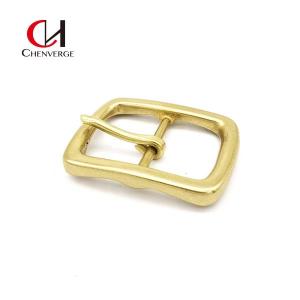 Quality Practical Antiwear Brass Center Bar Buckle , Erosion Resistant 1.75 Inch Belt Buckle wholesale