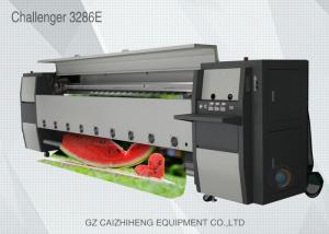 Quality Digital Industrial Inkjet Flex Banner Printer Seiko 508GS Head Challengr 3286E wholesale