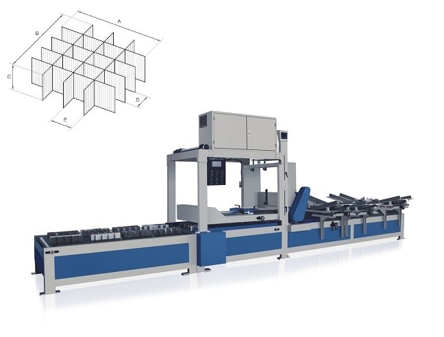 Automatic Partition Board Slitter Machine, Clapboard Slitting Machine, Automatic feeding + slitting + stacking