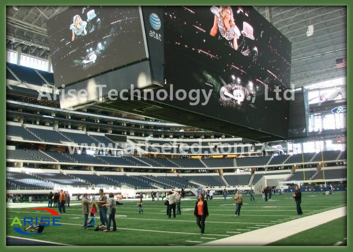 Sport Perimeter LED Displays,High Brightness IP65 Stadium Perimeter LED Display P16 1R1G1B