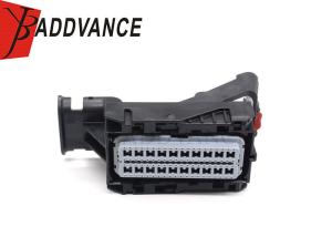 Quality 34566-2003 Molex MX123 REC Cable Mount 80 Pin Female ECU Connector With Back Cover wholesale