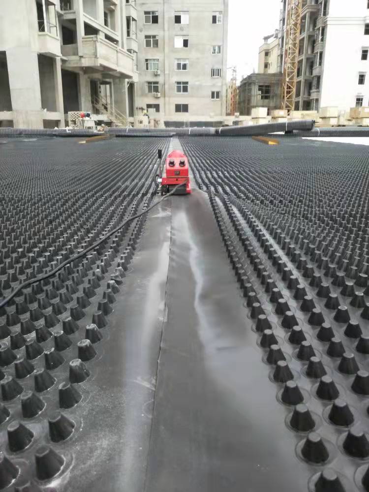 Dimple Sheet HDPE Plastic Drainage Board for Railway Drainage Online Technical Support