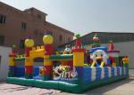 Tom and Jerry outdoor kids inflatable playground made of 0.55mm pvc tarpaulin