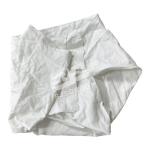 High cotton Recycled Regular size white cotton 10kg Bag Cut Sheeting RAGS