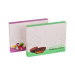 Sealed End Type Chocolate Truffle Box Packaging Coated Paper Material
