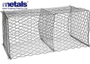 Quality Heavy Zinc Coating Hot Dipped Galvanized Hexagonal Gabion Stone Box Anti Corrosion wholesale