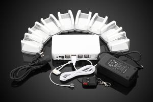 Quality COMER Multi channel Security Mobile Phone display stands With Alarm wholesale