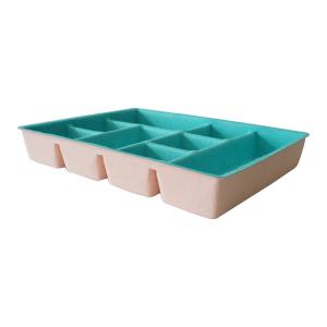 Quality Silverware Recycled Felt Jewelry Organizer Custom 40*30*6cm wholesale