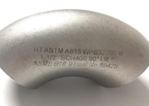 Quality Asme B16.28 Astm A815 Elbow Pipe Fittings Duplex 2507 Wps 32750 wholesale