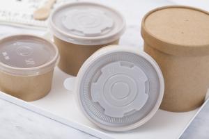Quality Food grade leakproof customized take away disposable paper soup cup soup bowl wholesale